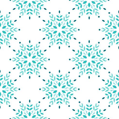 Colorful floral seamless patterns vector