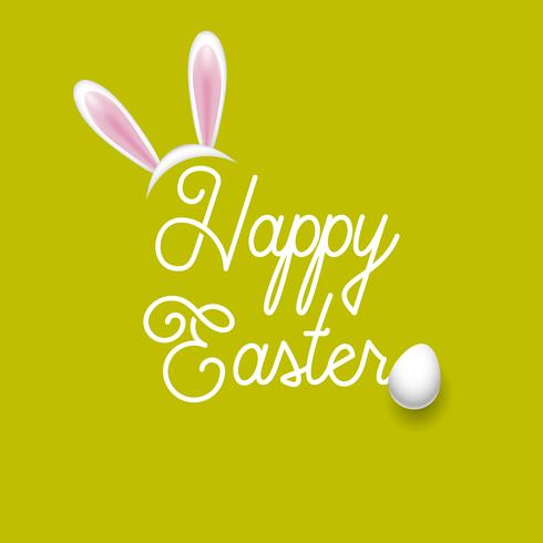 Happy Easter background vector