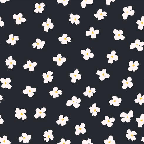 Floral abstract seamless pattern. Vector design for different surfases.