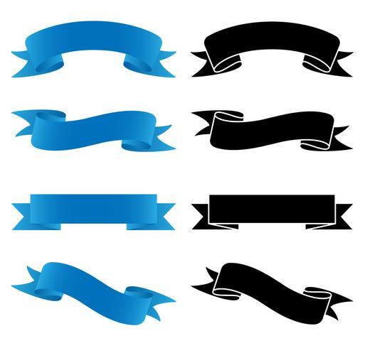 Banners conjunto ilustración vectorial vector