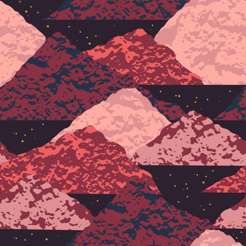 Abstract cosmic seamless pattern. vector