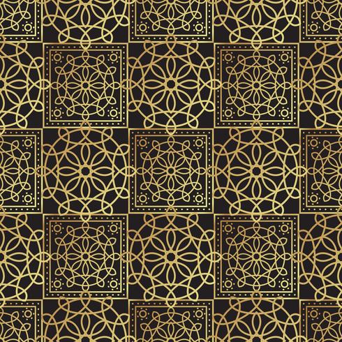 Vintage luxury gold background art deco  vector