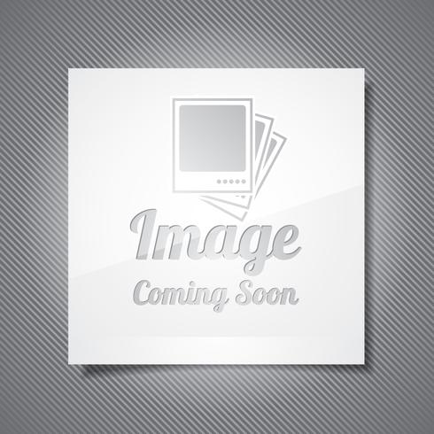 Coming Soon illustration with abstract picture frame on grey background. vector