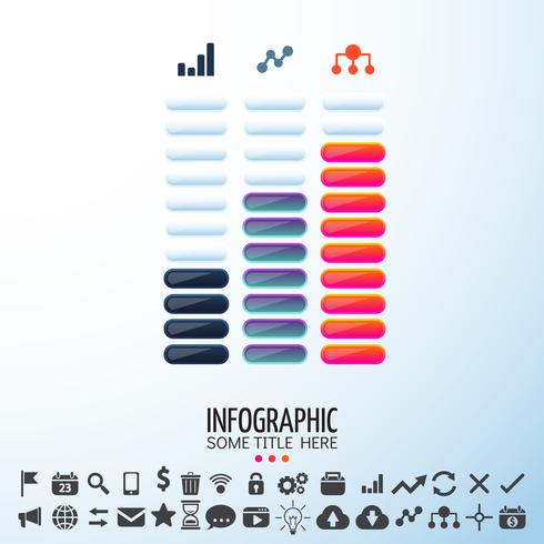 Infographics Design Template vector