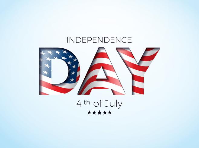 Independence Day of the USA Vector Illustration