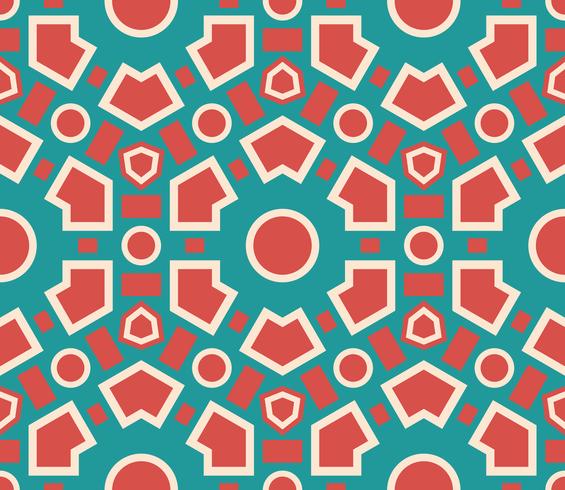 Seamless pattern geometric  texture .  vector