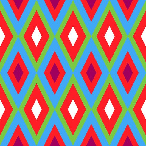 Seamless geometric rhombus  vector