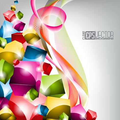 Colorfull vector background design with space for your text.