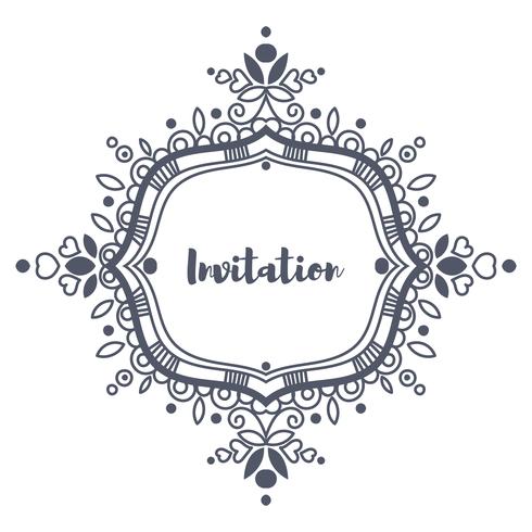  frame design element and page decoration.  vector