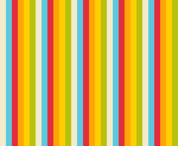 Vertical lines retro color pattern.  vector