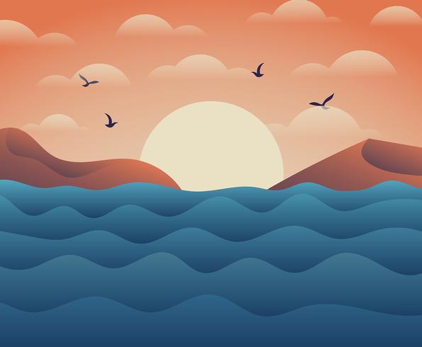 Ocean Sea Vectors Free Vector Graphics Everypixel