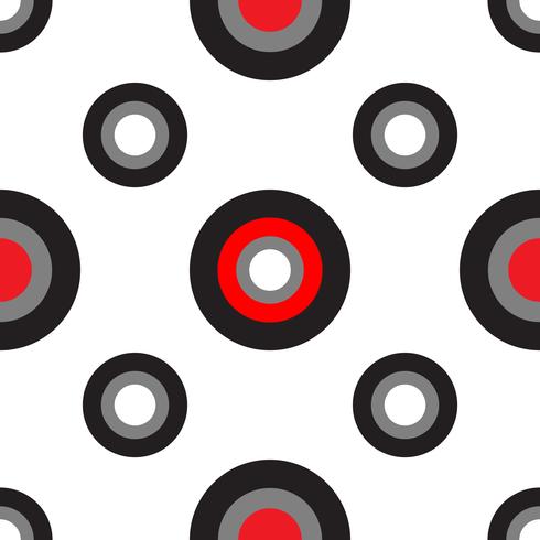Seamless geometric pattern vector