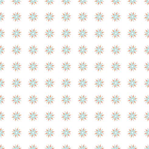 Colorful floral seamless patterns vector