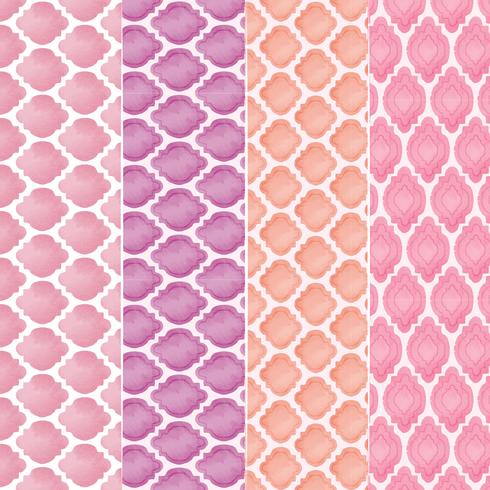 Vector Seamless Pattern Set