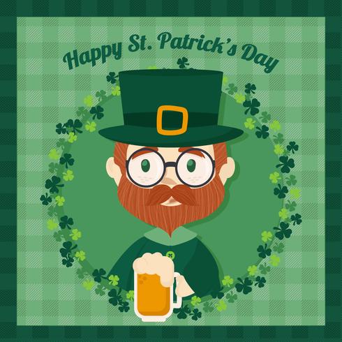 Vector de fondo del día de San Patricio