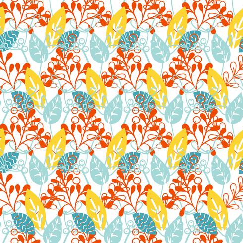  Floral Christmas Background.  vector