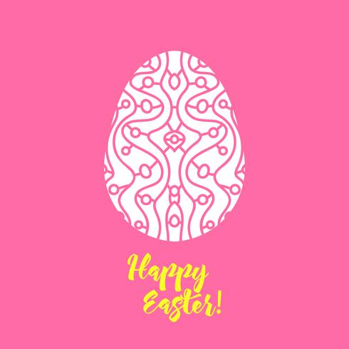 Laser cutting template for greeting cards vector