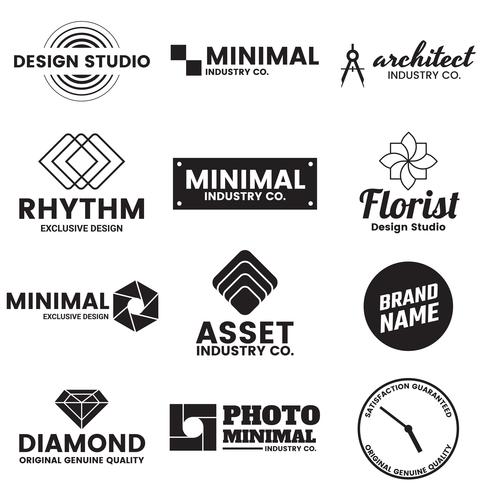 Minimal Vector Logo for banner