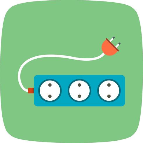 Extention Cable Vector Icon