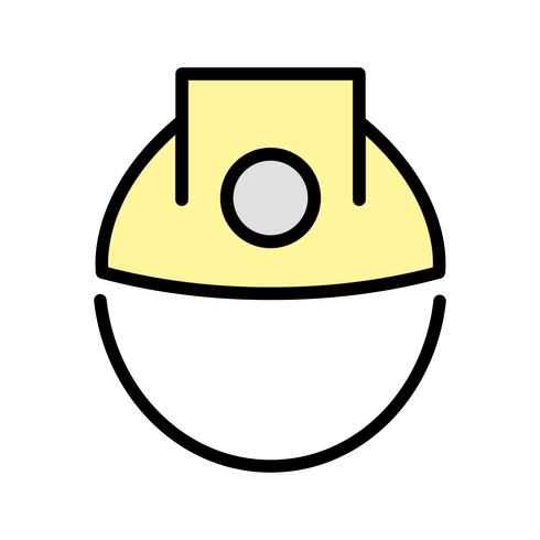 Icono de Vector de casco