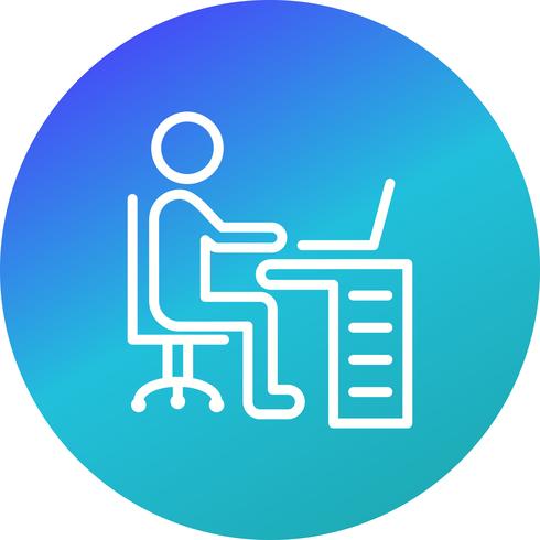 Espacio de trabajo Vector icono