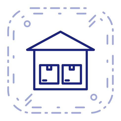 Vector Storage Unit Icon