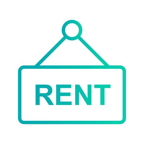 Rent Vector Icon