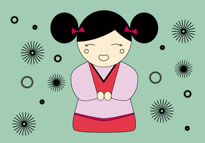 Vector de geisha gratis