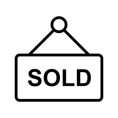 Sold Vector Icon