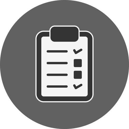 Vector Checklist Icon