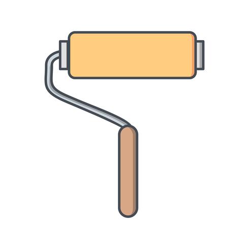 Paint roller Vector Icon