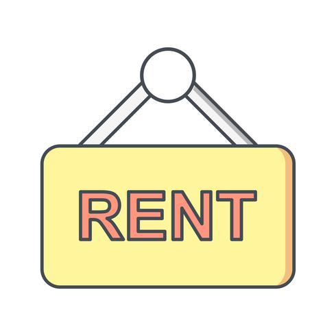 Rent Vector Icon