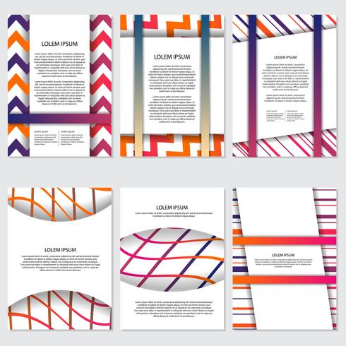 fresh background flyer style background Design Template vector