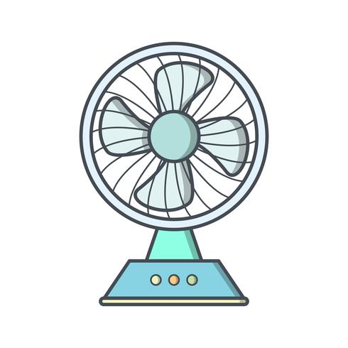 Icono de Vector de ventilador de carga