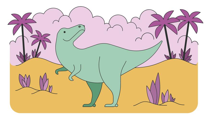 Dinosaur Tyrannosaurus Vector