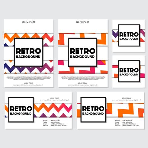 fresh background flyer style background Design Template vector