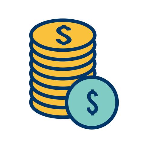 Vector Coins Icon