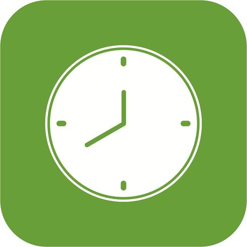 Vector Clock Icon