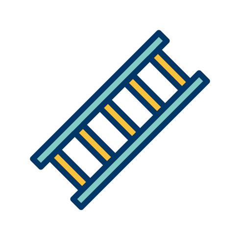 Icono de vector de escalera