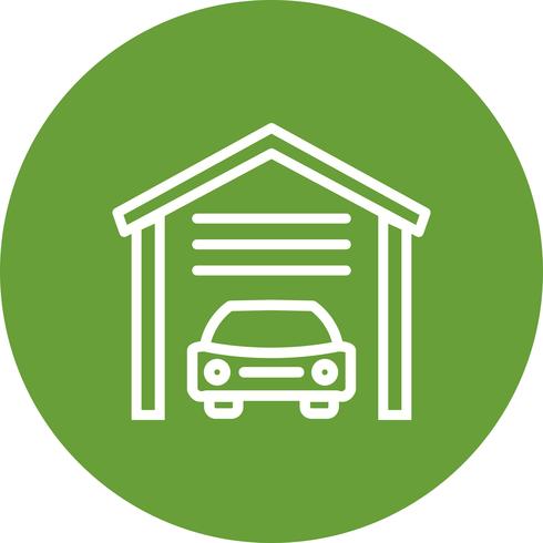 Garage Vector Icon