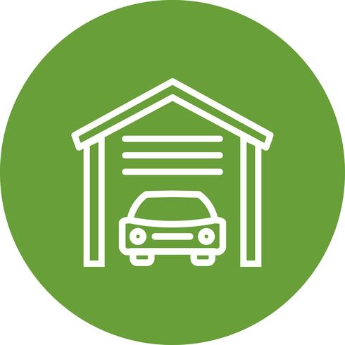 Garage Vector Icon