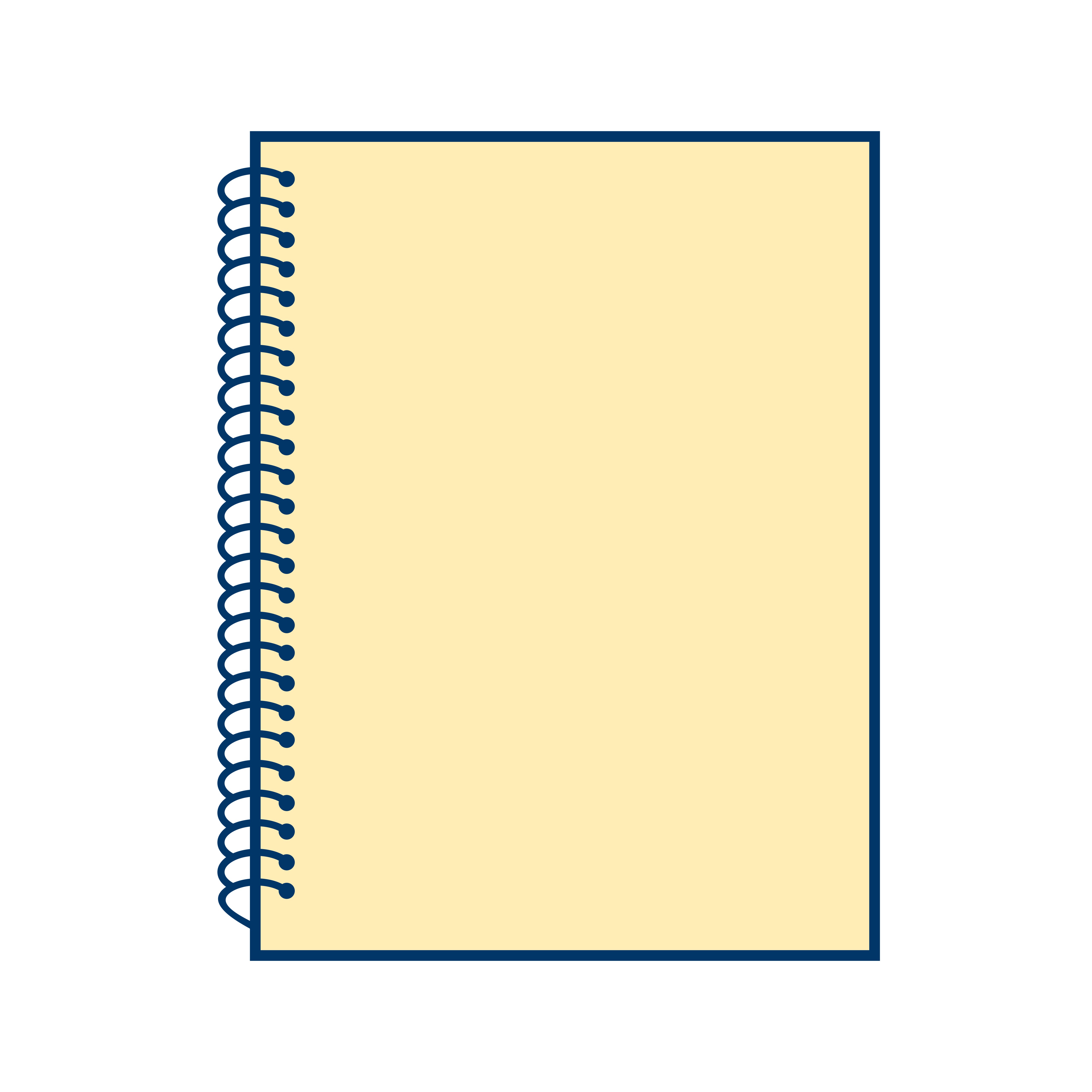 Vector Spiral Notebook Icon 348874 Vector Art at Vecteezy