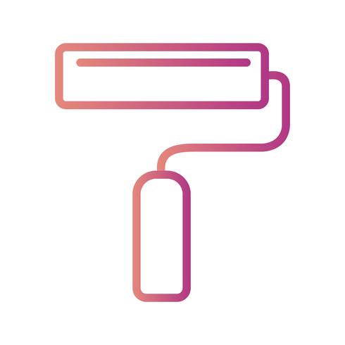 Paint roller Vector Icon