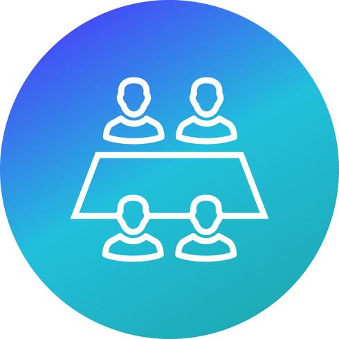 Working Team Vector Icon