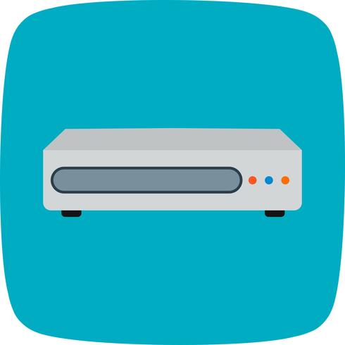 Dvd Player Vector Icon