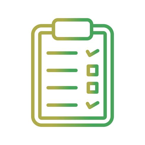 Vector Checklist Icon