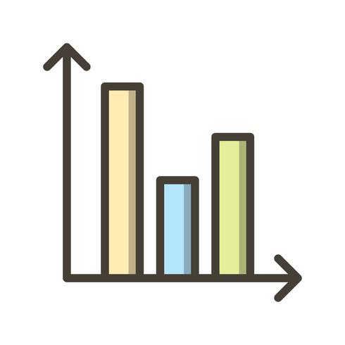 Bar Chart Vector Icon