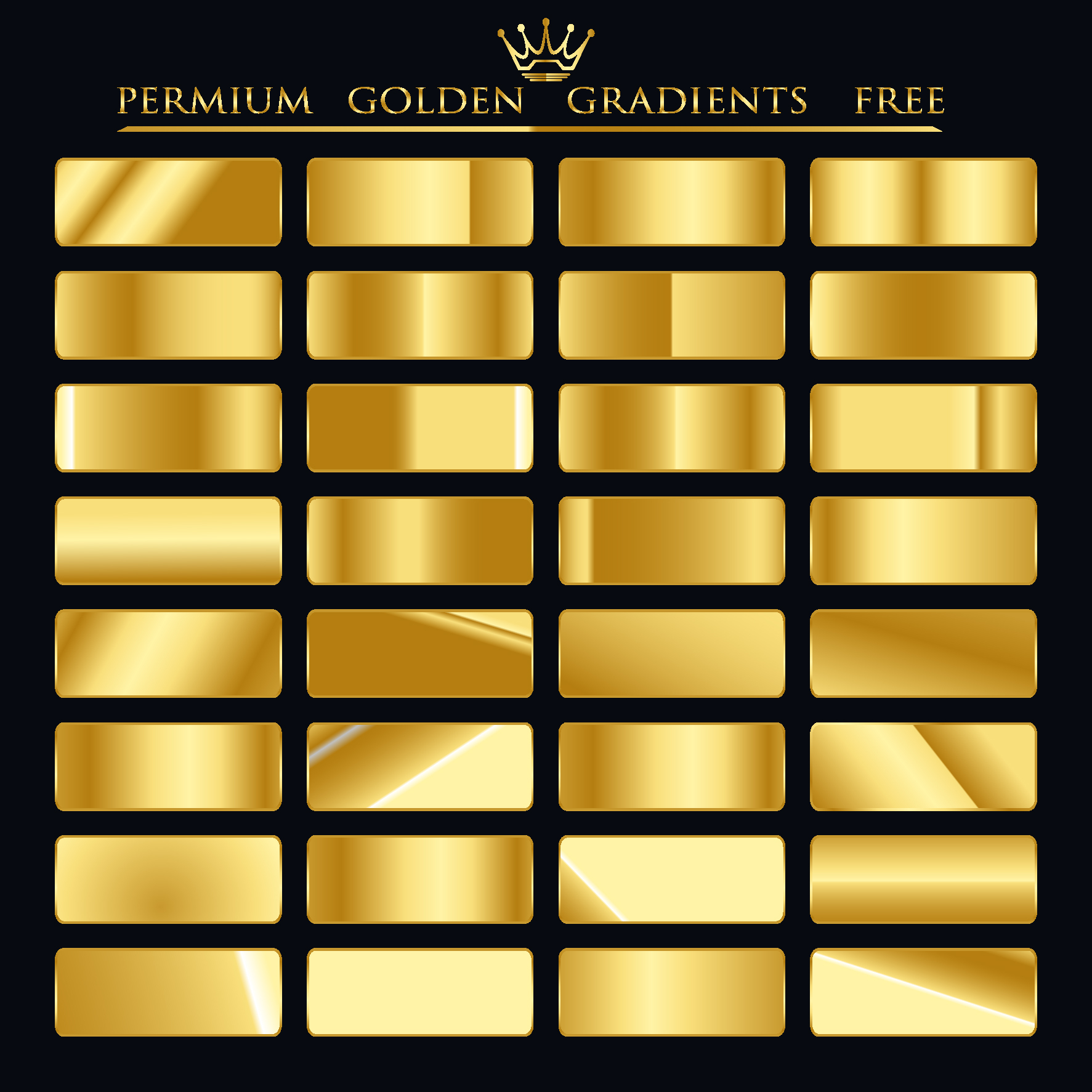 Premium Golden Gradients for FREE - Download Free Vectors ...