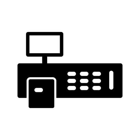 Billing Machine Vector Icon