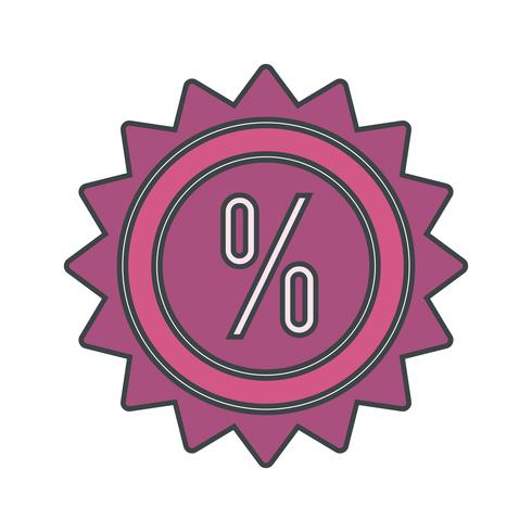 Vector Discount Icon